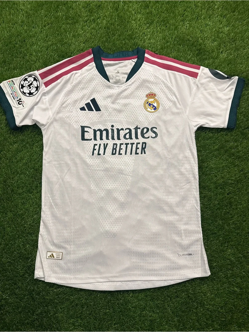 Adidas Real Madrid Home Champion Leauge Jersey Mbappe #10 Size L